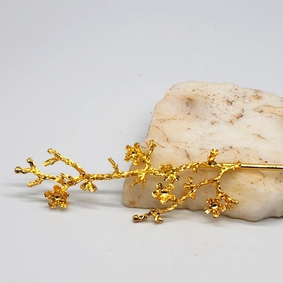 Luxury Hair Accessories Melchior/18kt 'Gold GG Unique' Neiman Marcus Jewelry